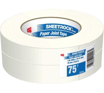 U S Gypsum 380041 USG-380041 75′ Dry/Wall Joint Tape, White