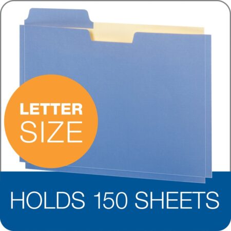 Pendaflex Globe-Weis/Pendaflex File Folder Pockets, 150 Sheet Capacity, Letter Size, Doubl - Image 5