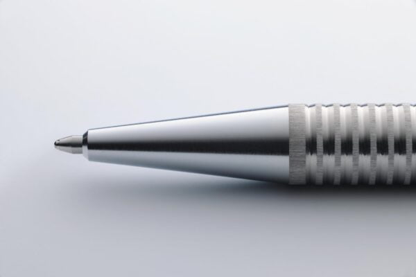 Lamy logo brushed - Ballpoint Pen in an elegant & robust stainless steel case - line width - Image 4