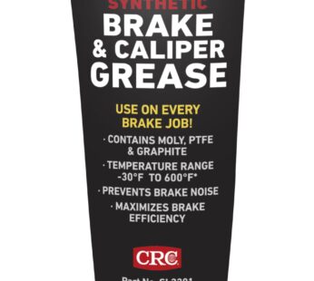 CRC SL3301 Synthetic Brake & Caliper Grease, 2.5 Wt Oz