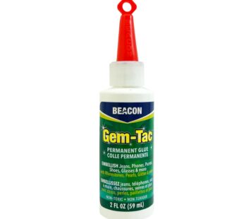 BEACON Gem-Tac Premium Quality Adhesive for Securely Bonding Rhinestones and Gems – Water-