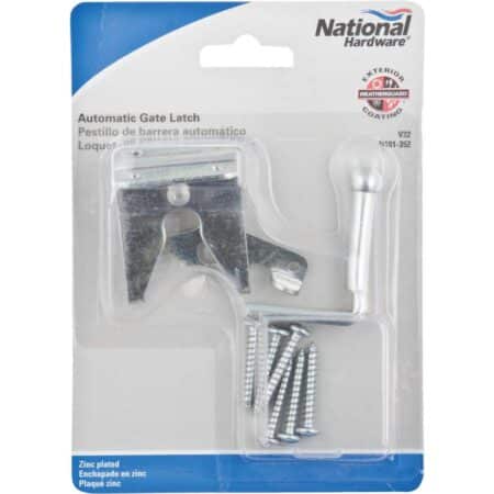 National Hardware N101-352 V22 Automatic Gate Latch in Zinc plated,1 Pack - Image 2