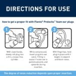 Flents Ear Plugs, 10 Pair with Case, Ear Plugs for Sleeping, Snoring, Loud Noise, Travelin - Image 6