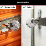 Master Lock 40D Stainless Steel Discus Padlock with Key,Silver - Image 3