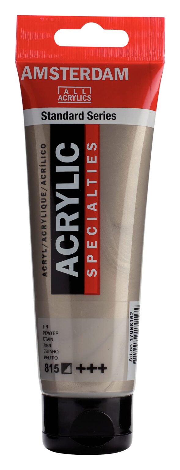 Amsterdam Unbekannt Standard Acrylic Paint 120ml-Pewter
