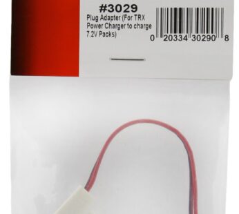 Traxxas 3029 Plug Adapter for TRX Power Charger, 187-Pack