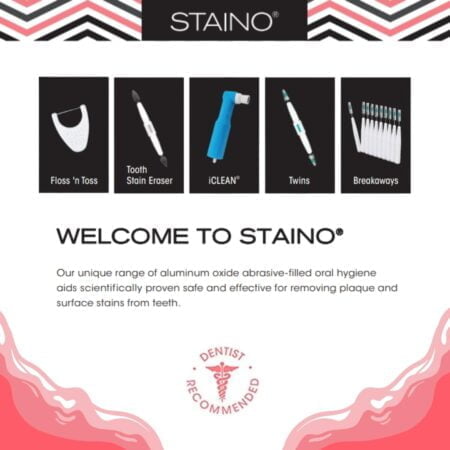 Staino Tooth Stain Eraser Dental Tool ? 2 Erasers/Unit - Image 3