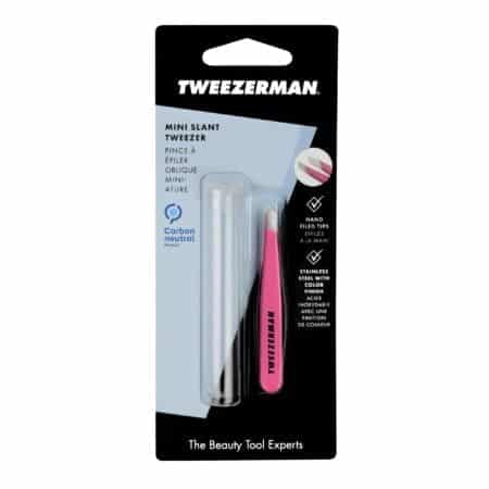 Tweezerman Mini Slant Tweezer - Tweezers for Eyebrows, Travel Tweezers for Eyebrows, Facia - Image 6