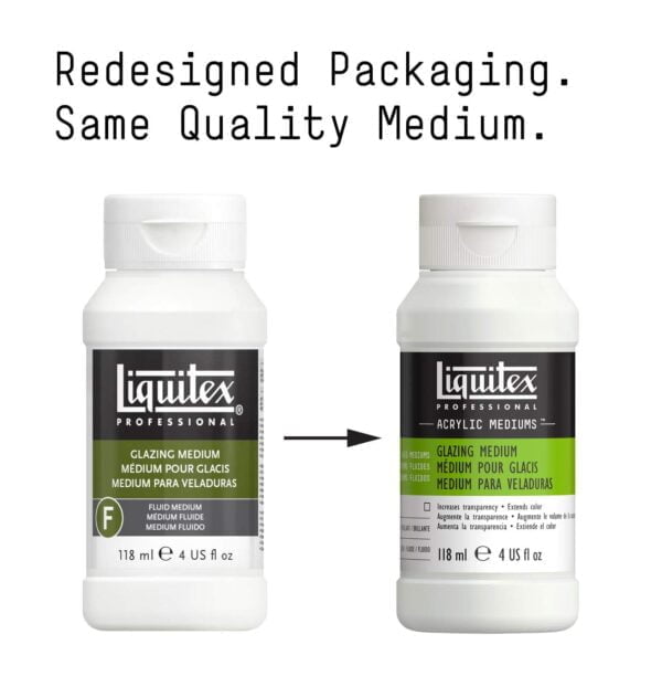 Liquitex Professional Fluid Medium, 118ml (4-oz), Glazing Medium - Image 2
