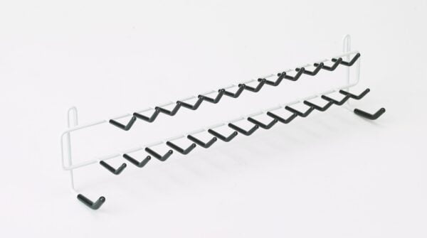 ClosetMaid Epoxy coated steel 8051 Tie and Belt Rack, White, 3.5 - Image 2