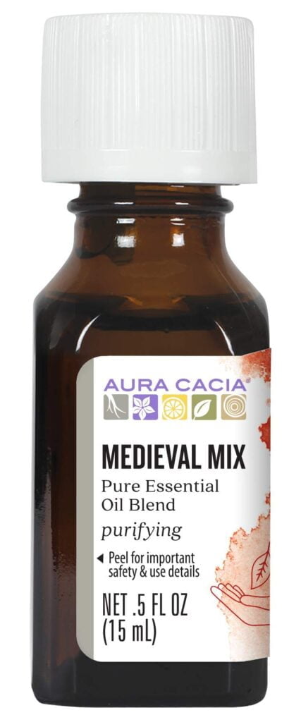 Aura Cacia Essential Solutions Oil Blend, Medieval Mix, 0.5 fluid ounce