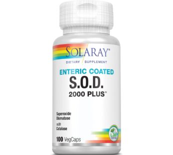 SOLARAY S.O.D. 2000 Plus, Capsule (Btl-Plastic) 400mg 100ct