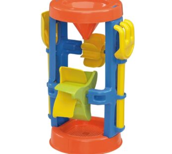 American Plastic Toys Kids? Sand and Water Wheel Tower, Flowing Sand and Water, Built-in T