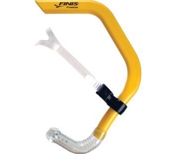 FINIS Freestyle Center-Mount Swimming Snorkel , Yellow, Adult