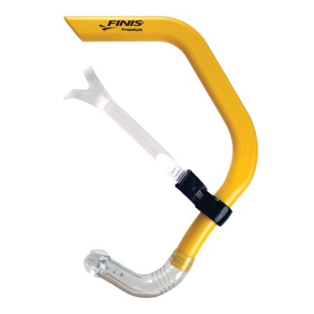 FINIS Freestyle Center-Mount Swimming Snorkel , Yellow, Adult