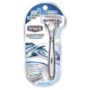 Schick Quattro Razor & Cartridges, Titanium Coated Blades, 1 Razor, 2 Cartridges , Packagi