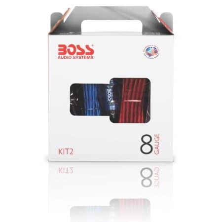BOSS Audio Systems KIT2 8 Gauge Complete Car Amplifier Installation Wiring Kit with Power - Image 7