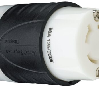 Legrand Pass & Seymour L1420CCCV3 Turnlok Industrial Spec Grade Locking Connector, 20 Amp