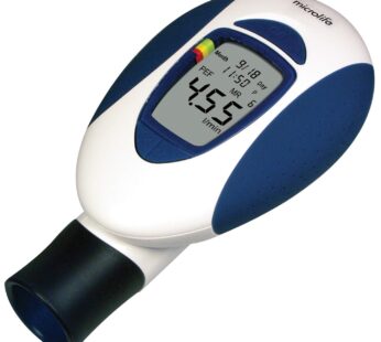 Microlife Digital Peak Flow Meter with FEV1 & Tracking Software | Reliable & Accurate Resp