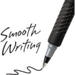 BIC Grip Stick Roller Ball Pen, Micro Fine Point (0.5 mm), Black, 12 Pens (GREM11BK) - Image 8