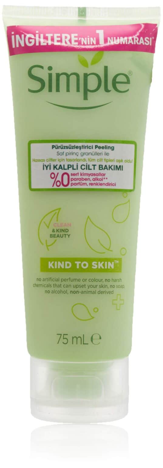 Simple Kind to Skin Smoothing Facial Scrub 75 ml