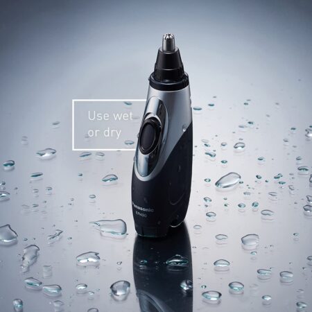 Panasonic ER430K Nose, Ear and Facial Hair Trimmer Wet/Dry with Vacuum Cleaning System - Image 5