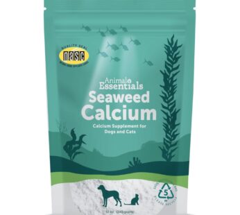 Animal Essentials Seaweed Calcium – Supplement for Dogs and Cats, High Digestibility, Pure
