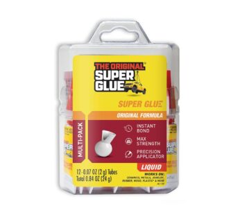 Super Glue 15187 , Clear- pack of 12