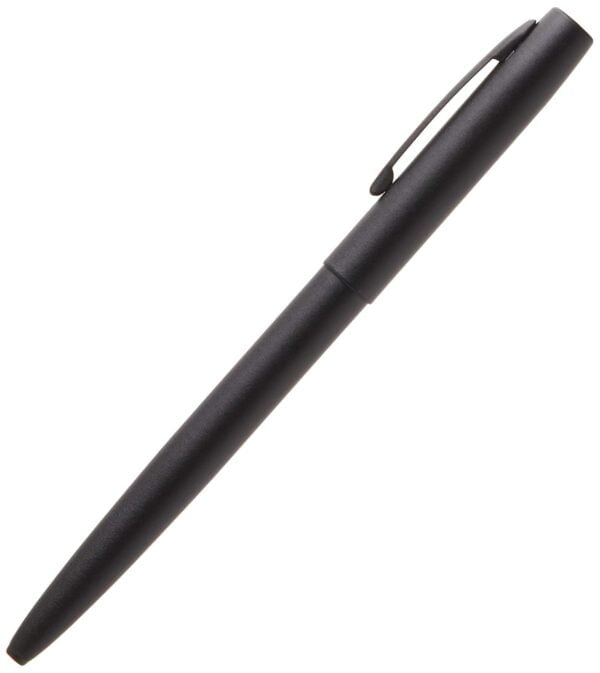 Rite in the Rain Weatherproof Black Metal Clicker Pen - Black Ink (No. 97)