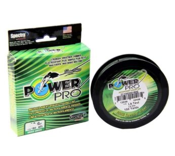 Power Pro Spectra Fiber Braided Fishing Line, Moss Green, 150YD/65LB