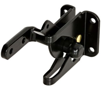 National Hardware N101-337 V22 Automatic Gate Latch in Black,1 Pack