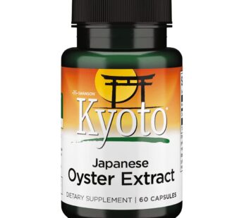 Swanson Japanese Oyster Extract 500 Milligrams 60 Capsules