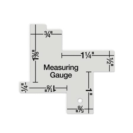 Dritz 3100 14 in 1 Measuring Gauge, Silver - Image 4