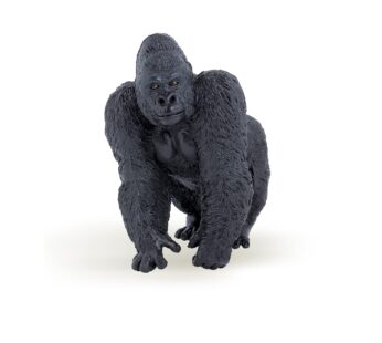 Papo -Hand-Painted – Figurine -Wild Animal Kingdom – Gorilla -50034 -Collectible – for Chi