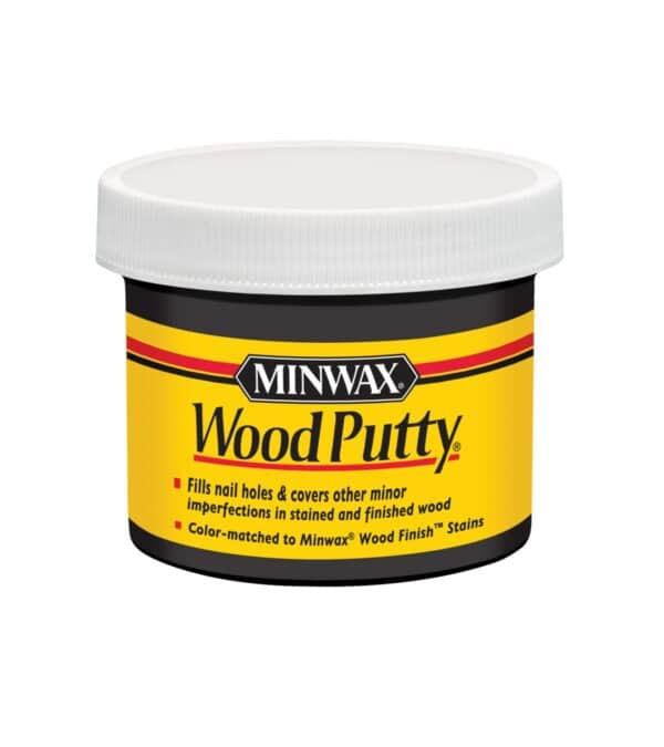 3.8 oz Minwax 9718 Ebony Wood Putty Oil-Based Non-Hardening