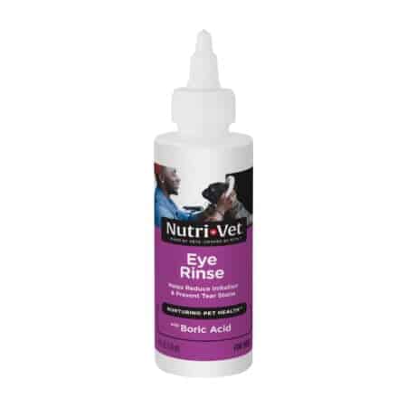 Nutri-Vet Eye Rinse for Dogs - Gentle Formula to Soothe Irritated Eyes and Prevent Tear St