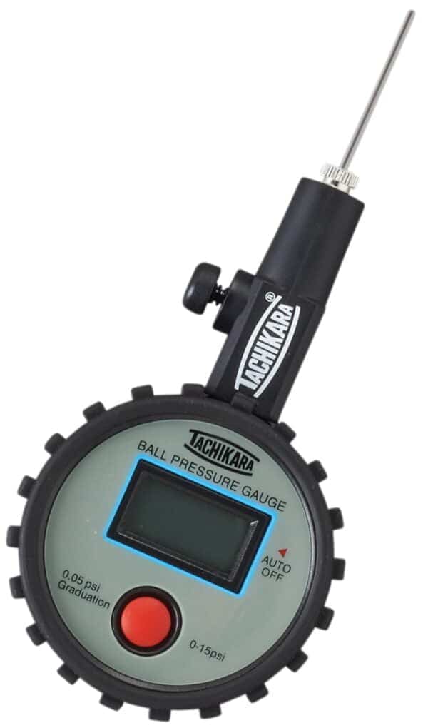 Tachikara DIGI-GUAGE Digital Air Pressure Gauge, Black