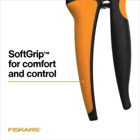 Fiskars SoftGrip Bypass Pruner 5/8" Tree and Branch Cutter - Bypass Pruning Shears and Gar - Image 3