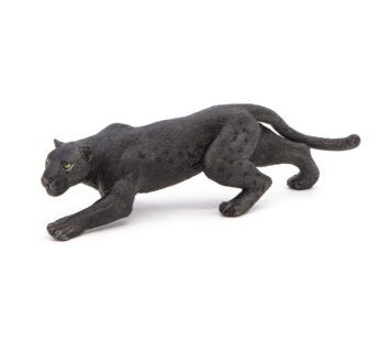 Papo -Hand-Painted – Figurine -Wild Animal Kingdom – Black Panther -50026 -Collectible – f