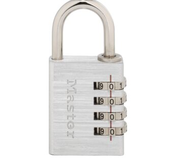 Master Lock Combination Lock, 1-9/16-Inch Silver, 643D