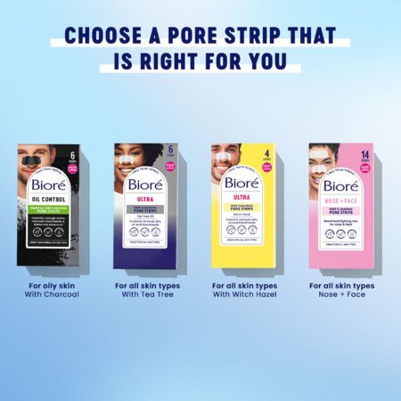 Bior? Witch Hazel Ultra Cleansing Pore Strips, Nose Strips, Clears Pores up to 2x More tha - Image 7