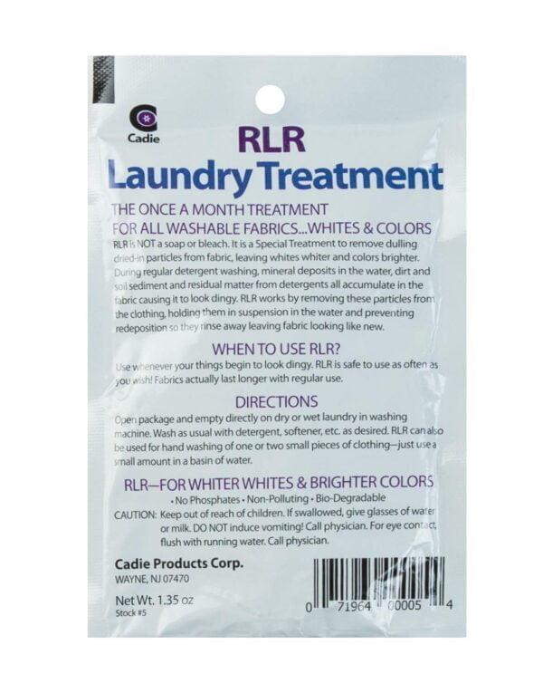 RLR Natural Powder Laundry Detergent ? Whitens, Brightens, Refreshes Baby Cloth Diapers, M - Image 2