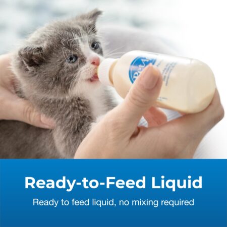 Pet-Ag KMR Kitten Milk Replacer Liquid - 11 oz - Ready-to-Feed Kitten Formula with Vitamin - Image 4