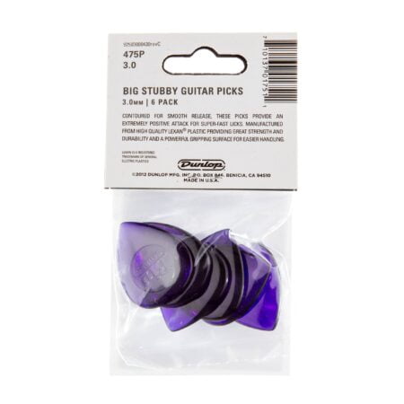 Dunlop Big Stubby Picks, 3.0mm - Image 5
