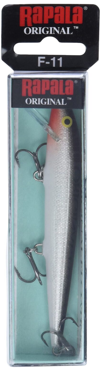 Rapala Original Floater 11 Fishing lure (Silver, Size- 11) - Image 4