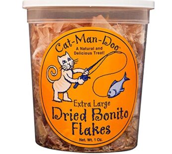 Cat-Man-Doo Extra Large Bonito Flakes, 1-Ounce Container or Pouch