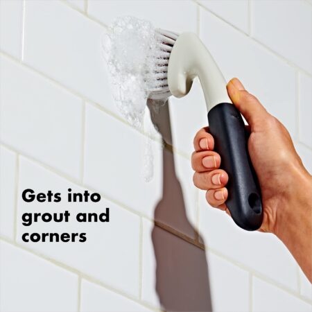 OXO Good Grips Grout Brush,White - Image 3