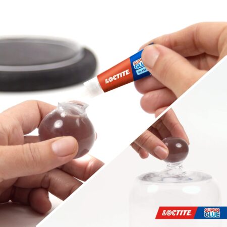 Loctite Glass Glue, Dishwasher Safe, Dries Clear & Fast Bonding, Works on Tinted Glass, Pl - Image 6