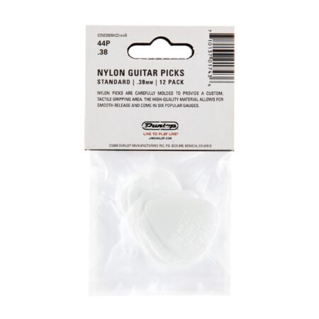 Dunlop 44P038 Nylon Standard Pick .38mm- 12 Pack - Image 5