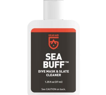 GEAR AID Sea Buff Dive Mask and Slate Cleaner, 1.25 fl oz, Clear